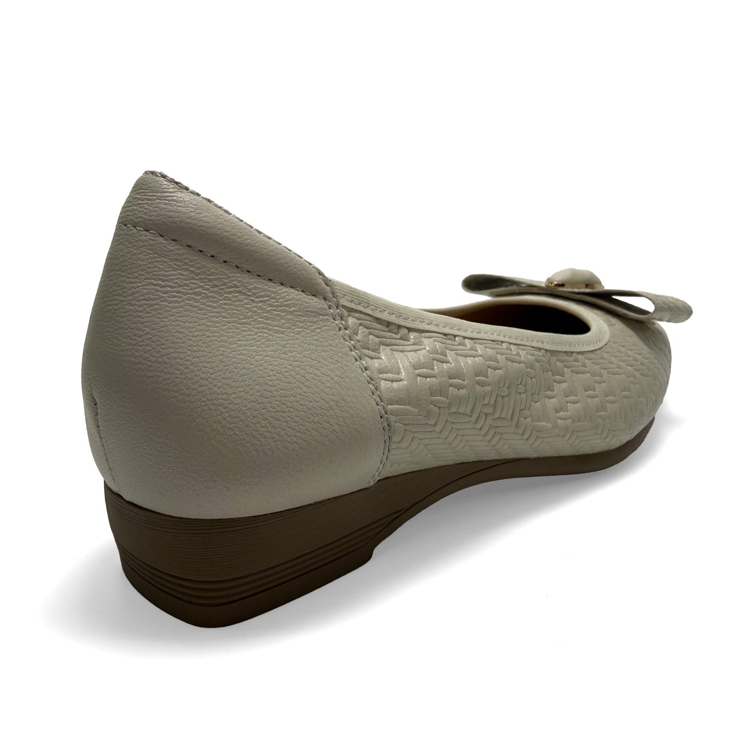 Women's Beige Ballet Flats