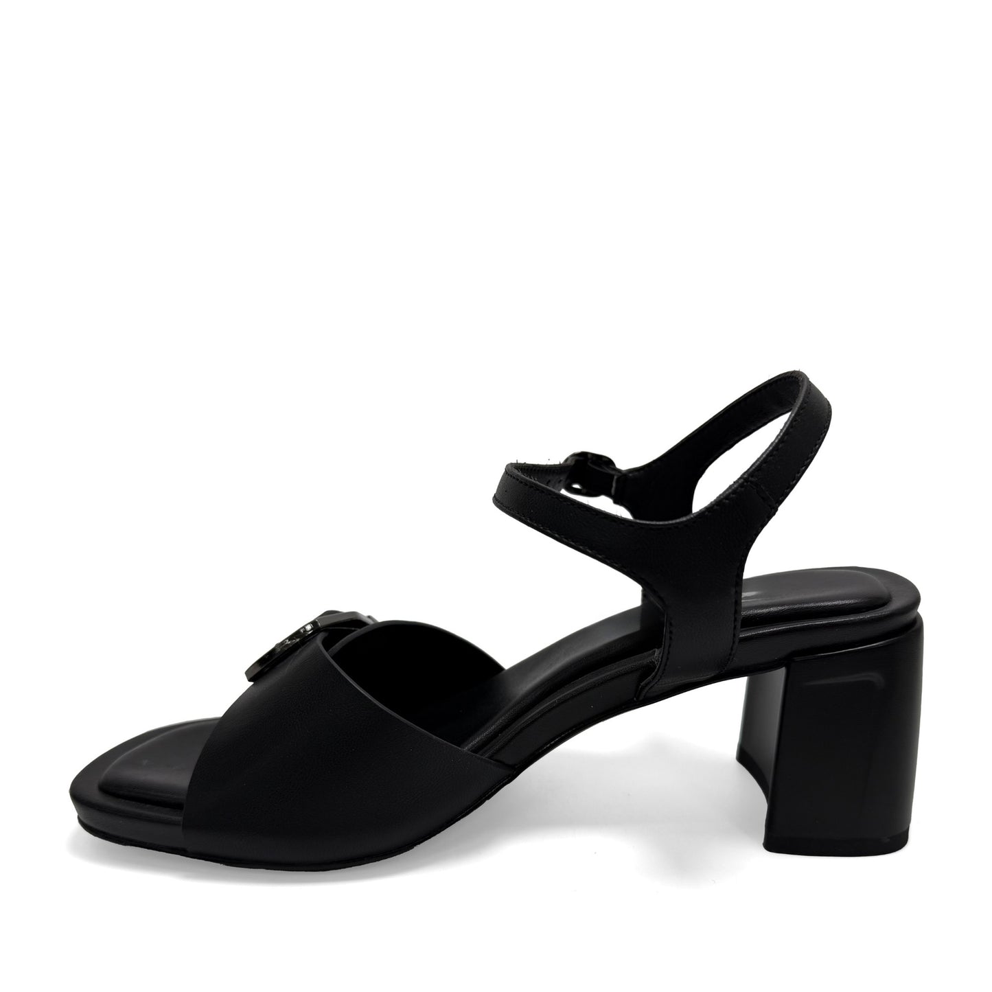 Women's Black Dress Open-Toe Sandals