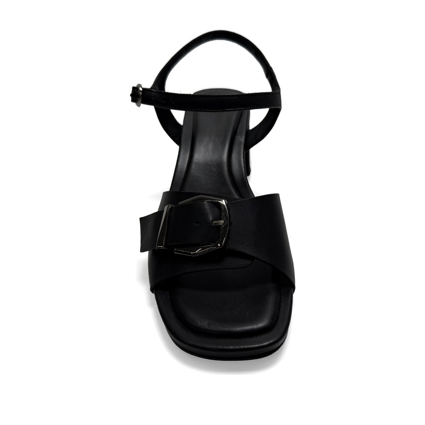 Women's Black Dress Open-Toe Sandals