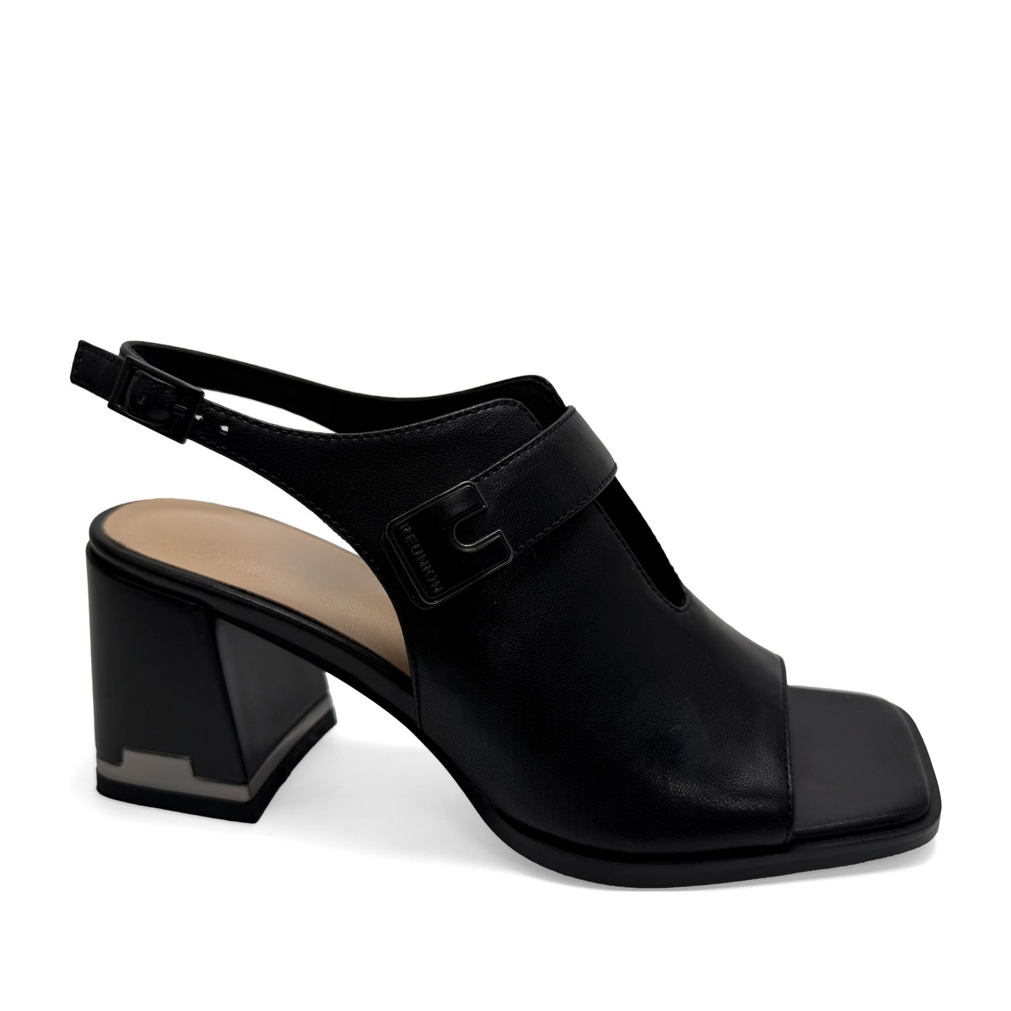 Women's Black Dress Open-Toe Sandals