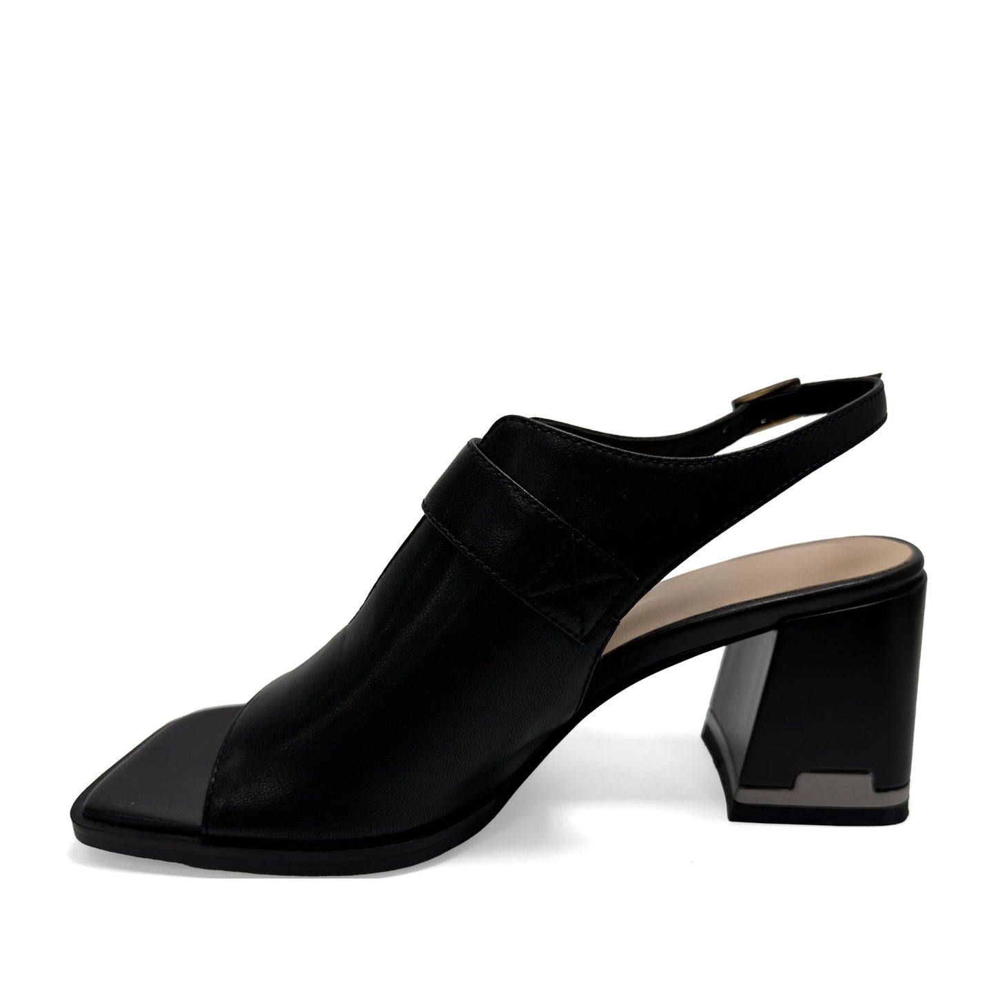 Women's Black Dress Open-Toe Sandals