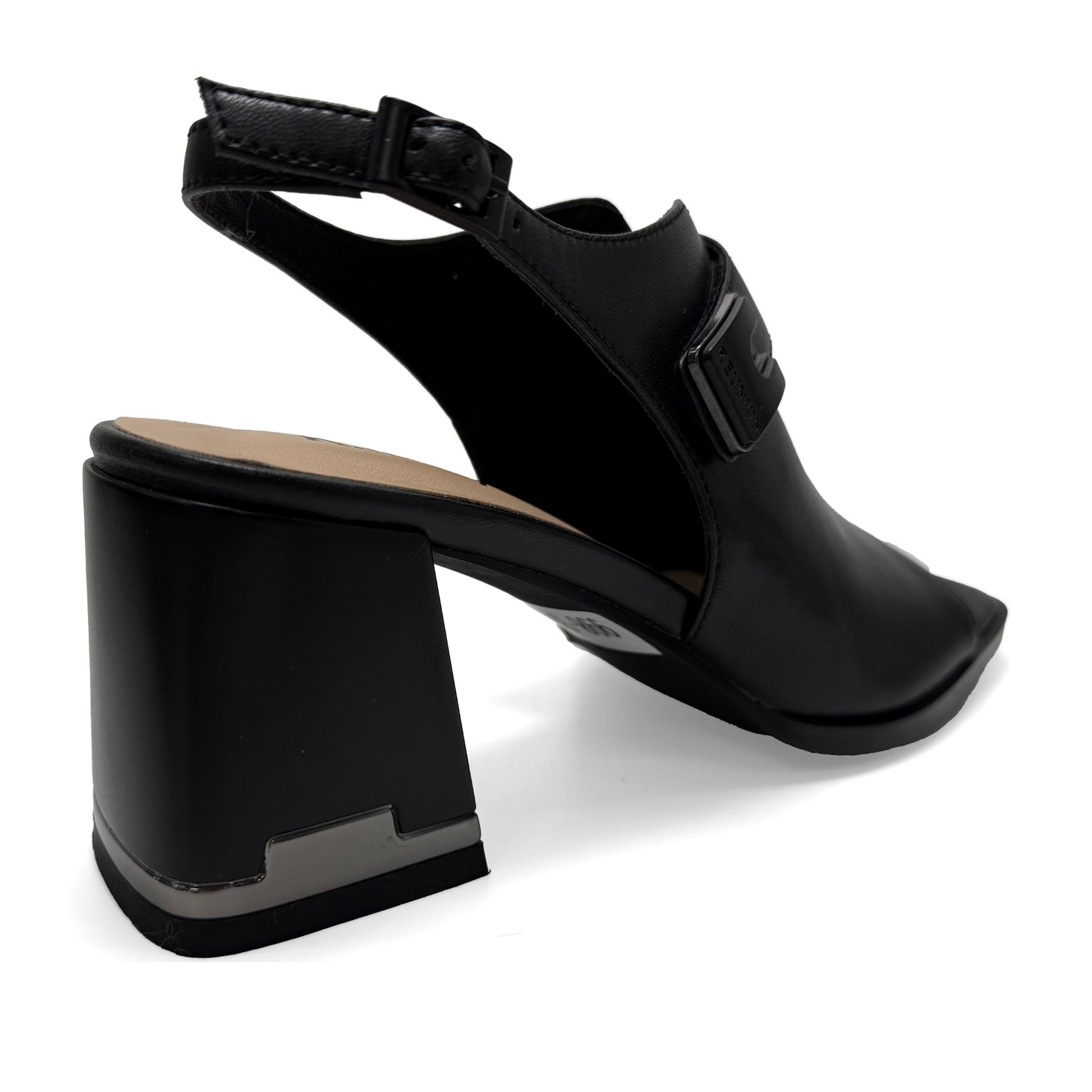 Women's Black Dress Open-Toe Sandals