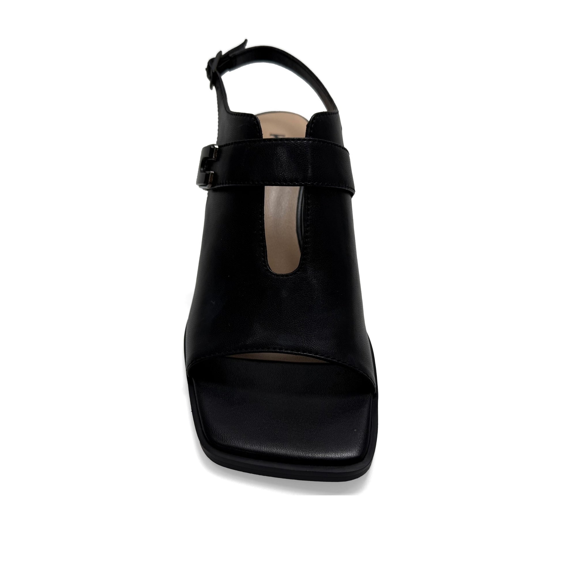 Women's Black Dress Open-Toe Sandals