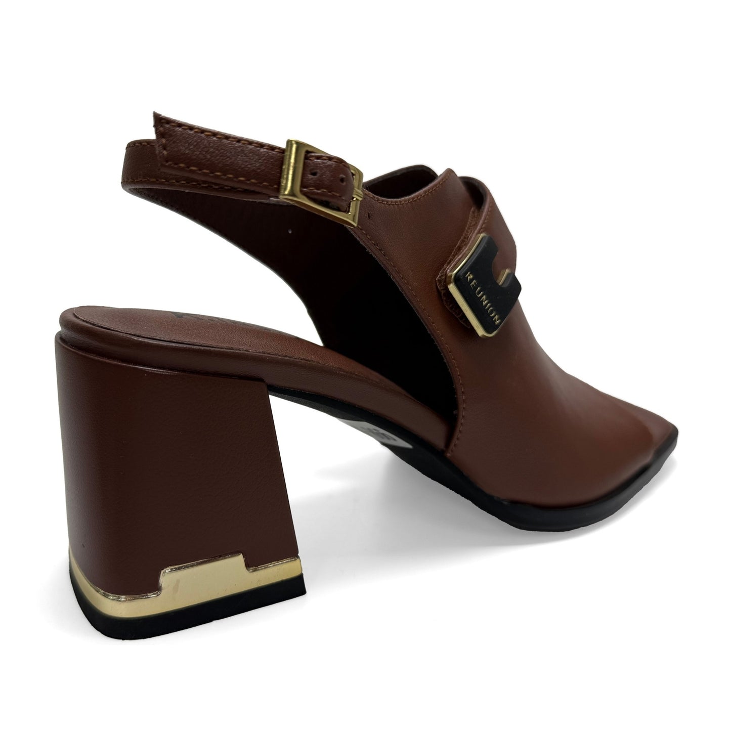 Women's Brown Dress Open-Toe Sandals