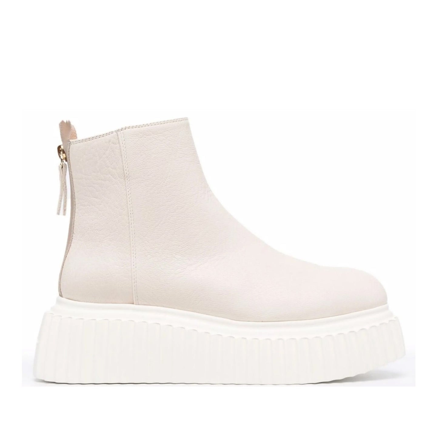 Sandy Women's Beige Ankle Boots