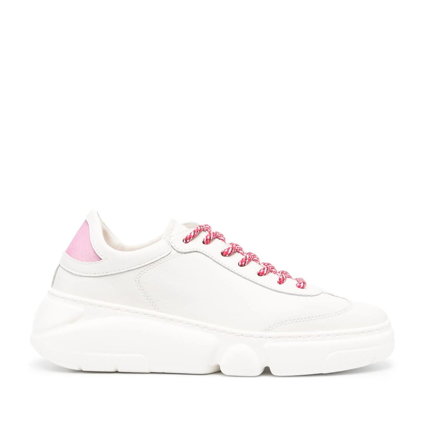 Emilie Women's White Wedge Athletic Sneakers