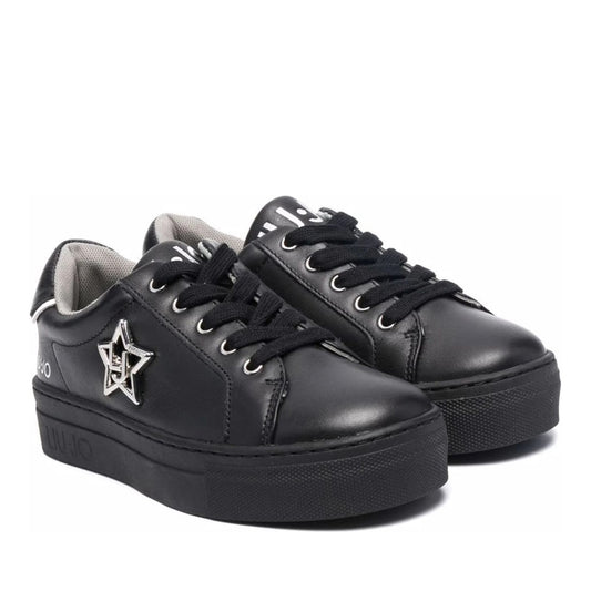 Alicia 172 Girls' Black Shoes