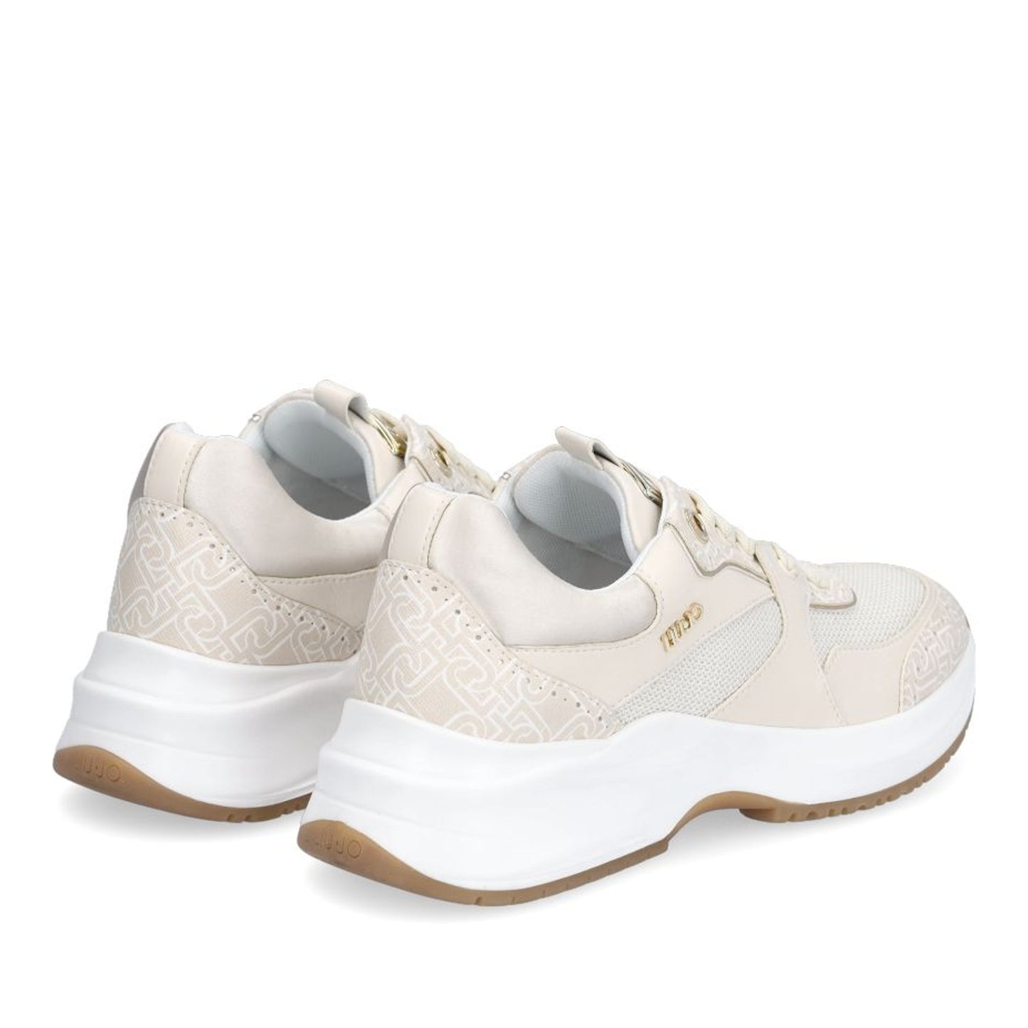 Lily 17 Women's Beige Athletic Sneakers