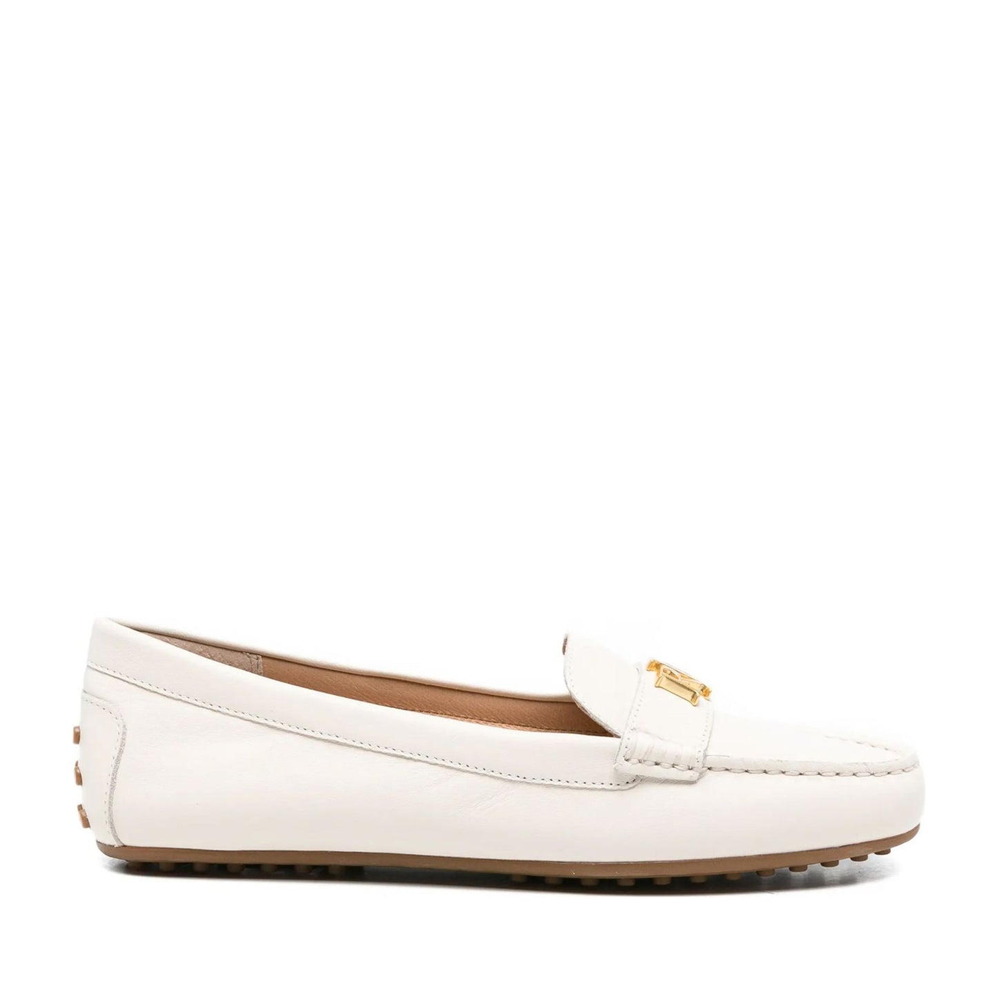 Barnsbury Women's White Moccasins