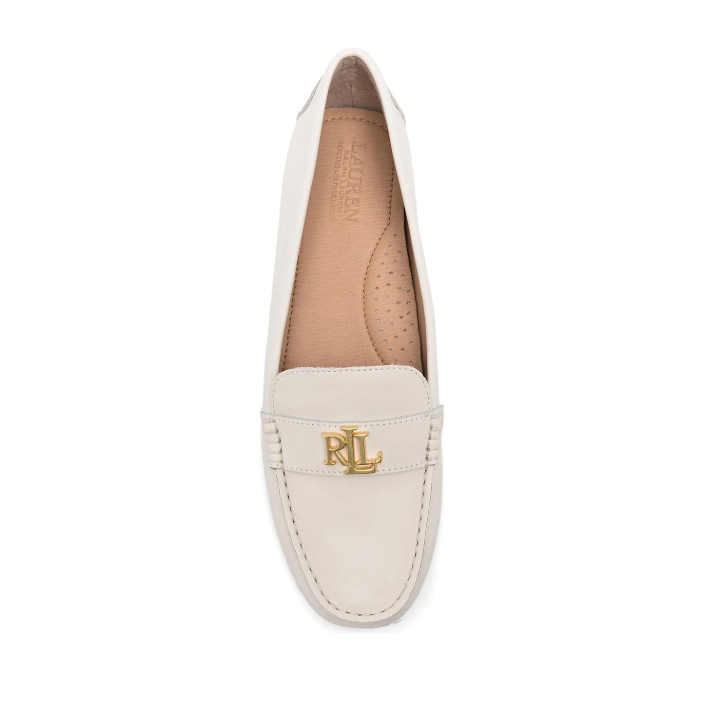 Barnsbury Women's White Moccasins