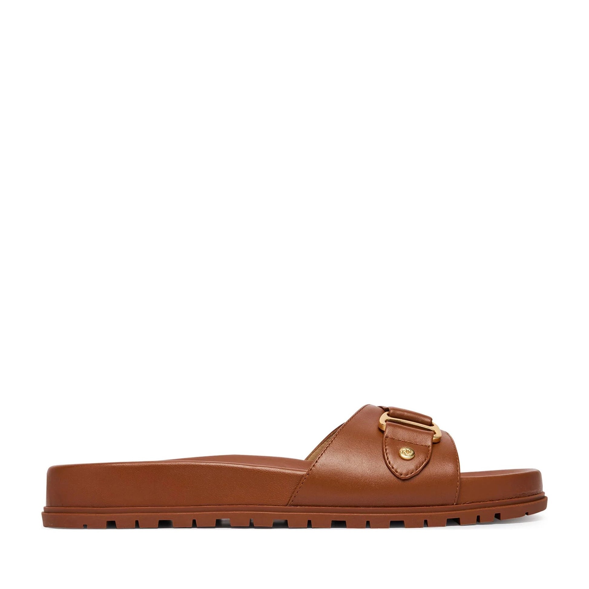 Tasha Women's Brown Slides