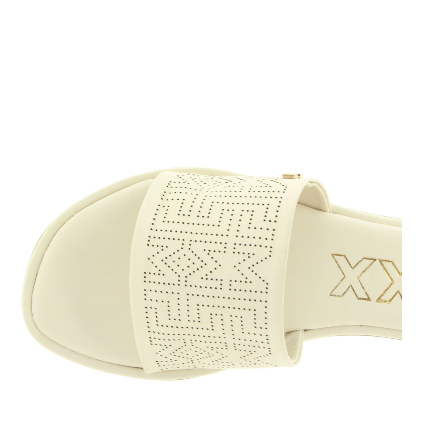 Lyla Women's Beige Open-Toe Slippers