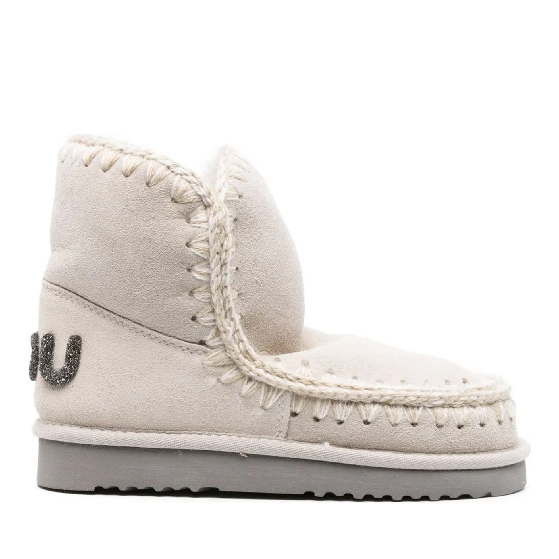 Eskimo 18 Women's Beige Glitter Ankle Boots