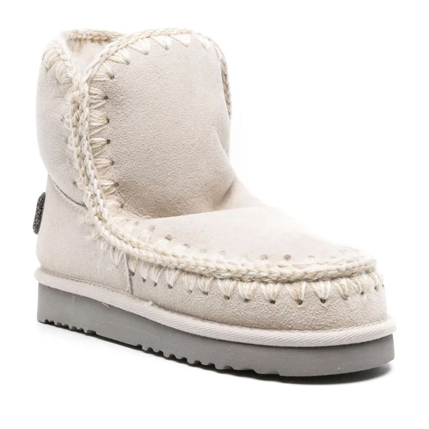 Eskimo 18 Women's Beige Glitter Ankle Boots