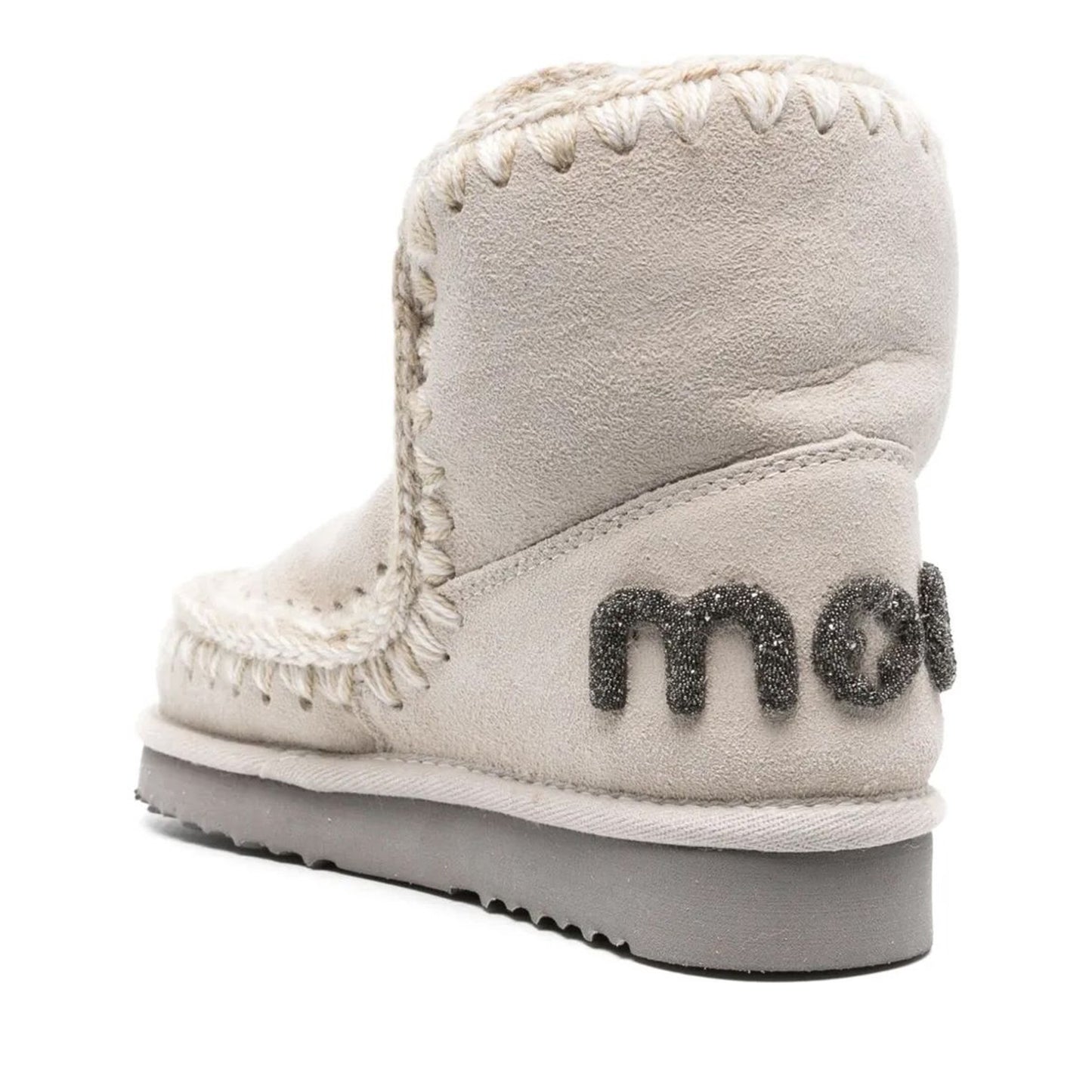 Eskimo 18 Women's Beige Glitter Ankle Boots