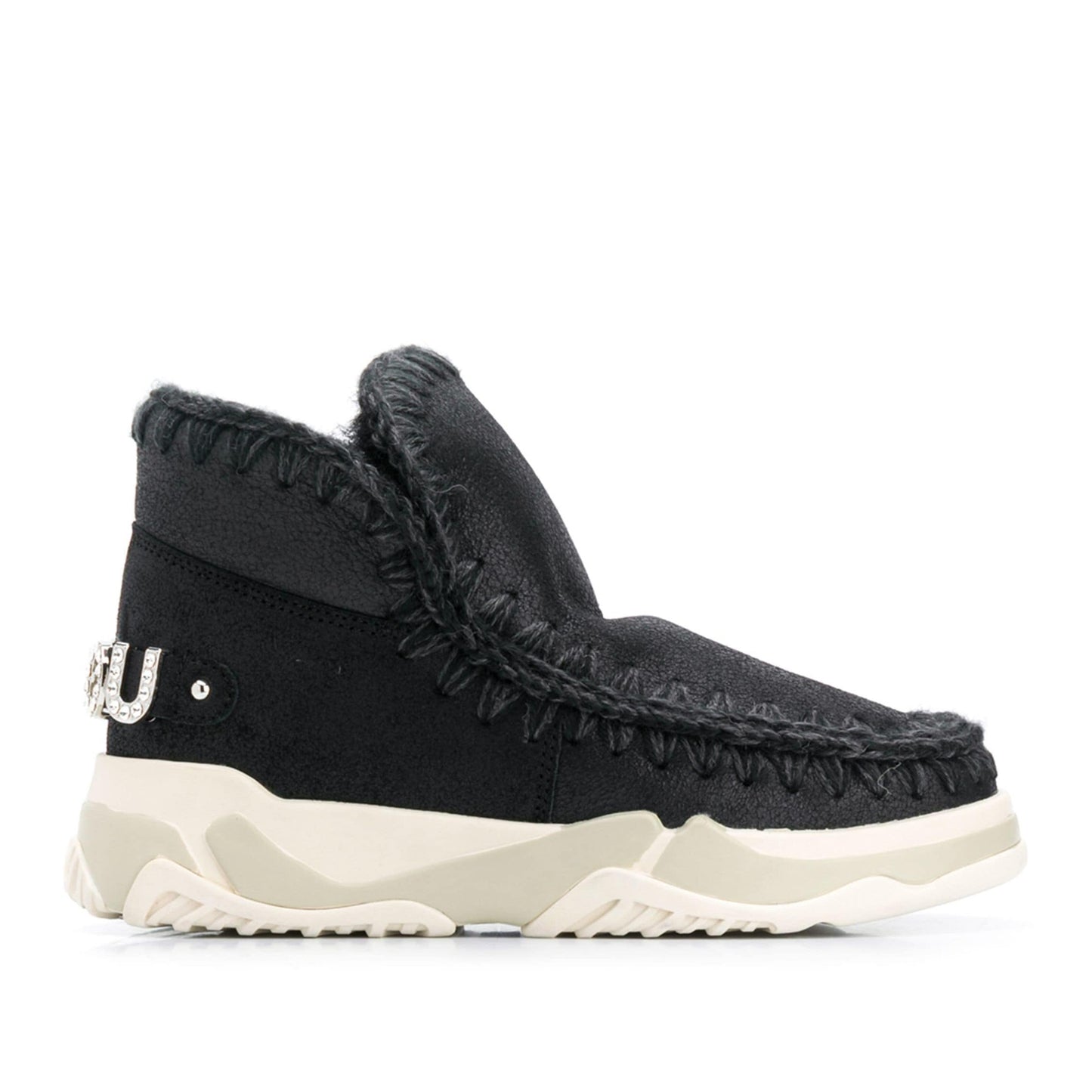 Eskimo Trainer Women's Black Ankle Boots