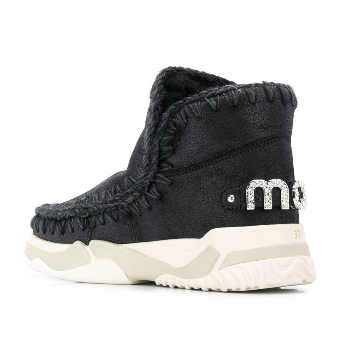 Eskimo Trainer Women's Black Ankle Boots