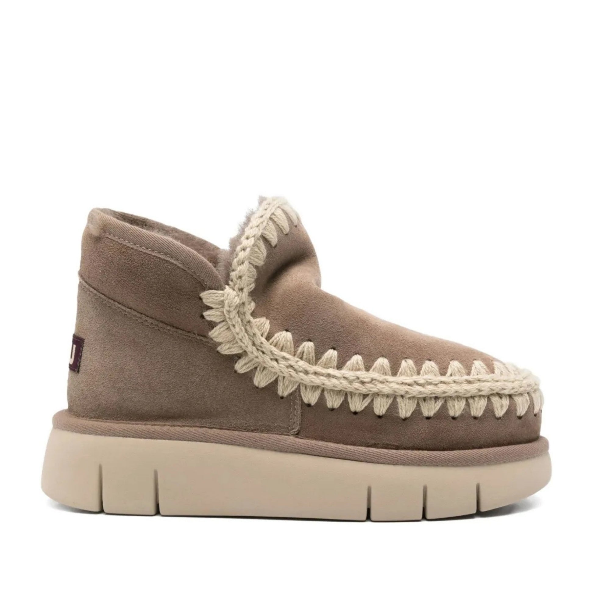 Eskimo Bounce Women's Gray Ankle Boots