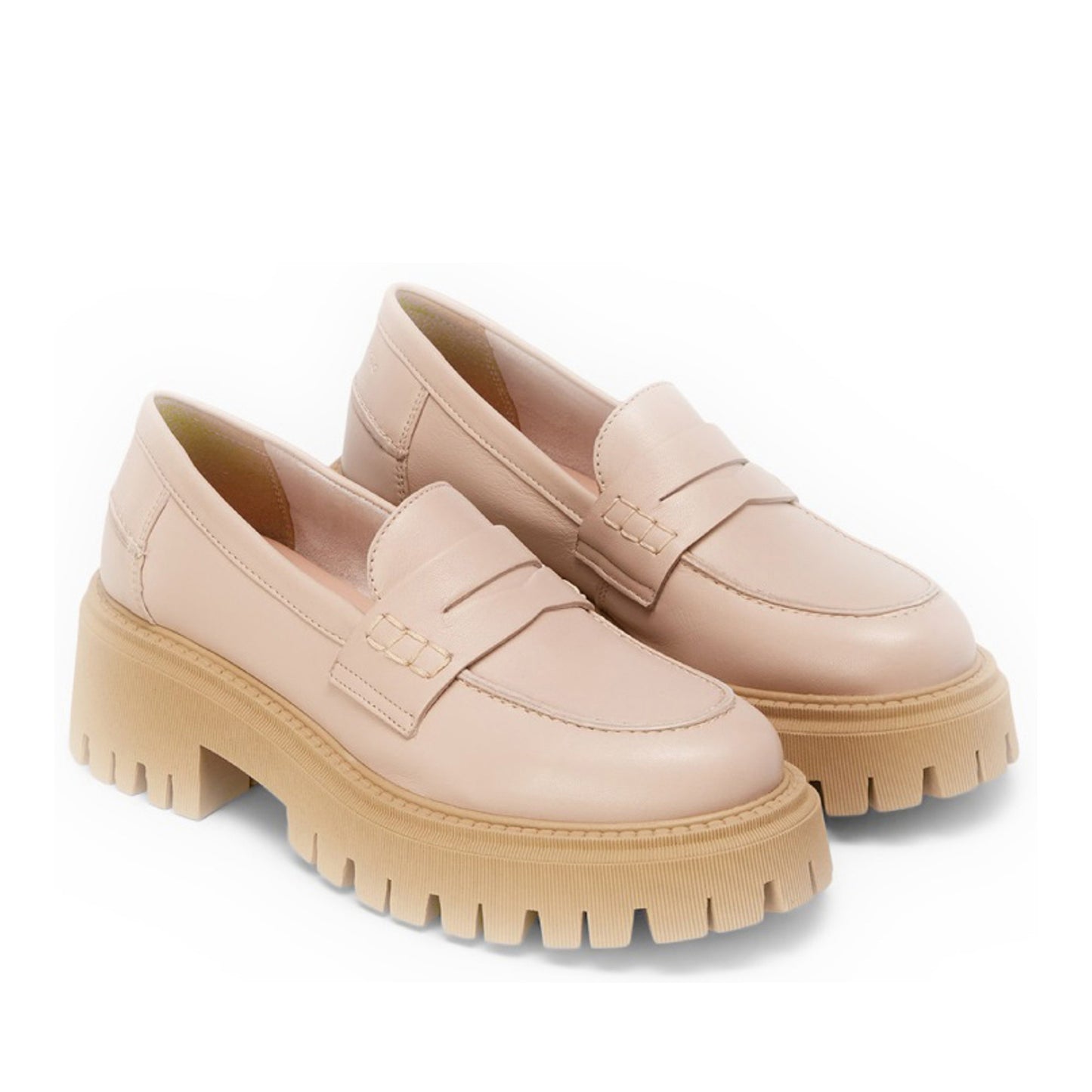 Alma 4A Women's Beige Loafers