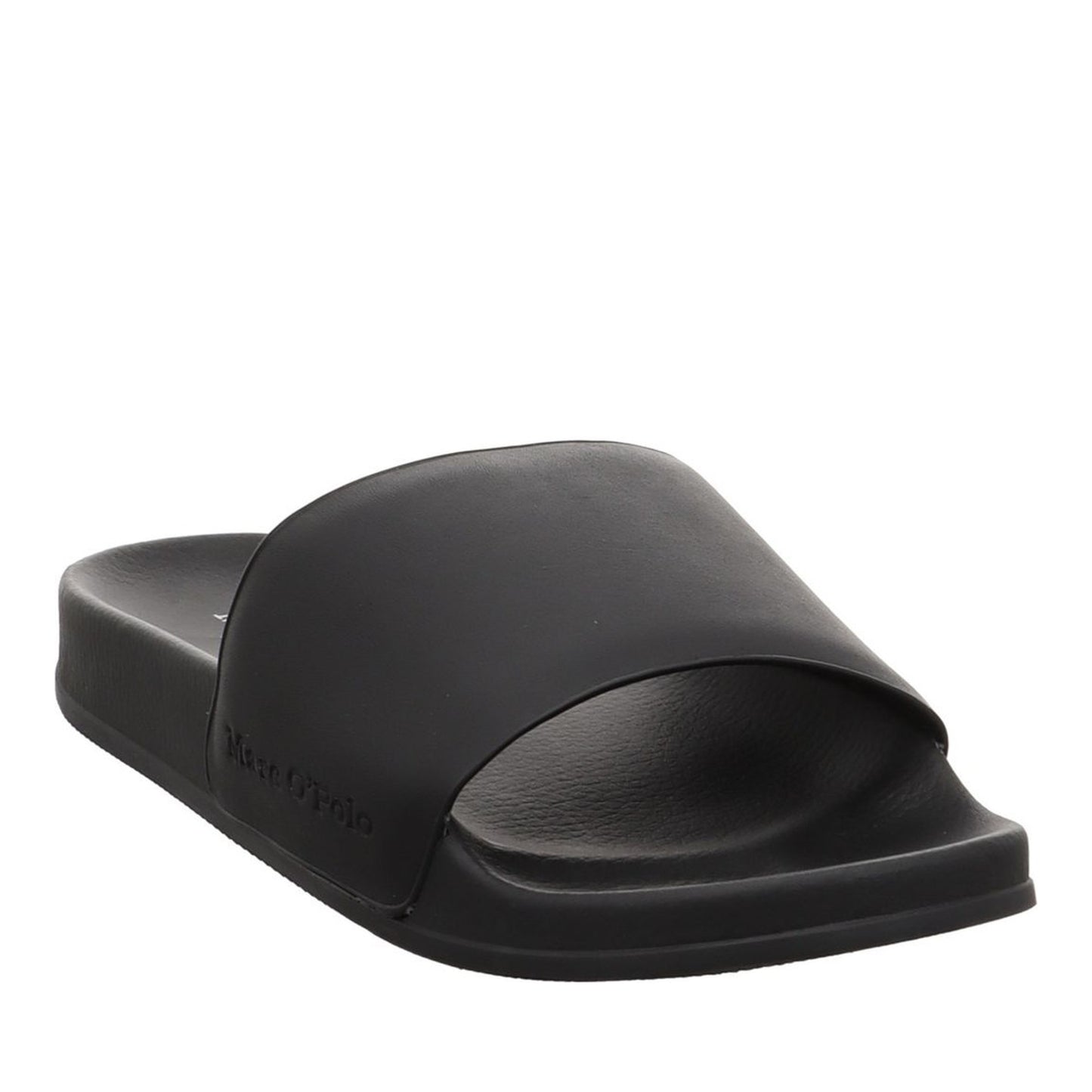 Erik 1A Men's Black Open-Toe Slippers
