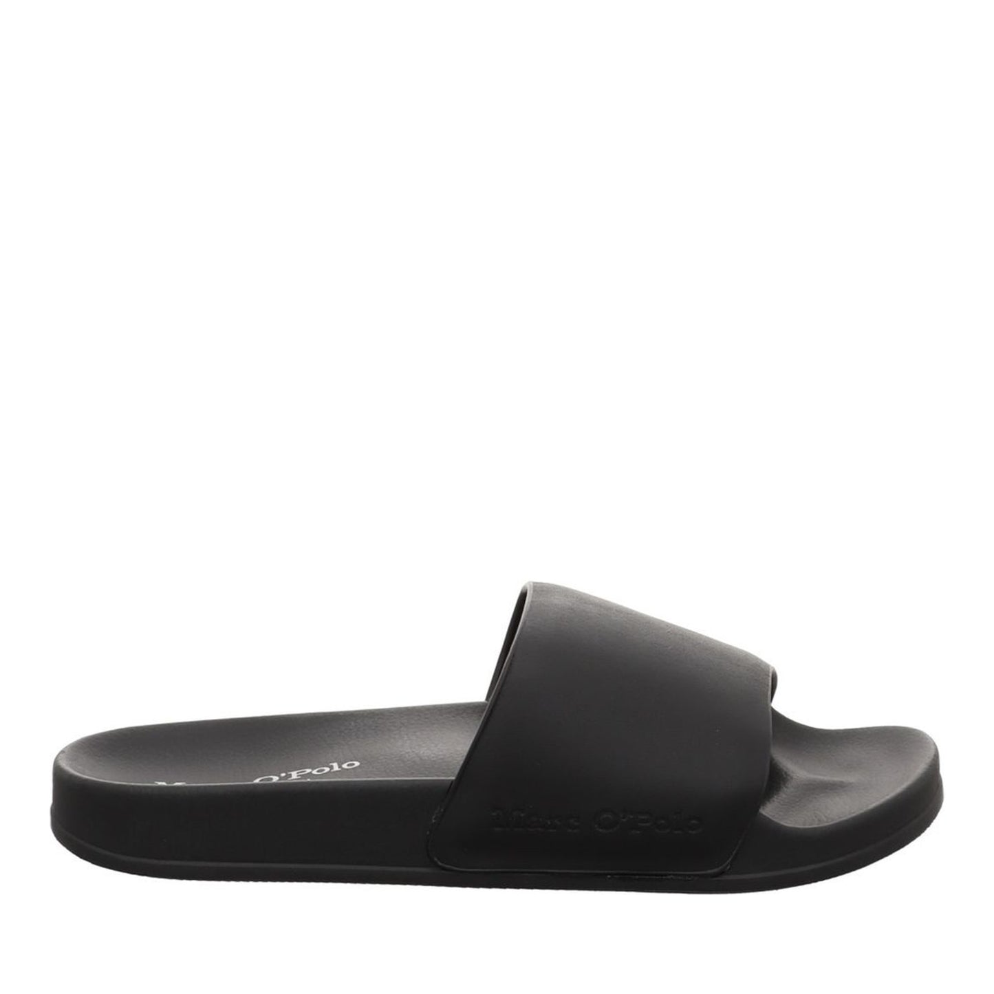 Erik 1A Men's Black Open-Toe Slippers