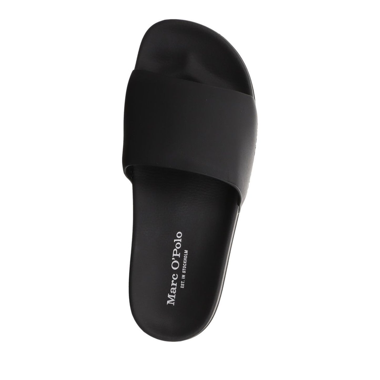 Erik 1A Men's Black Open-Toe Slippers