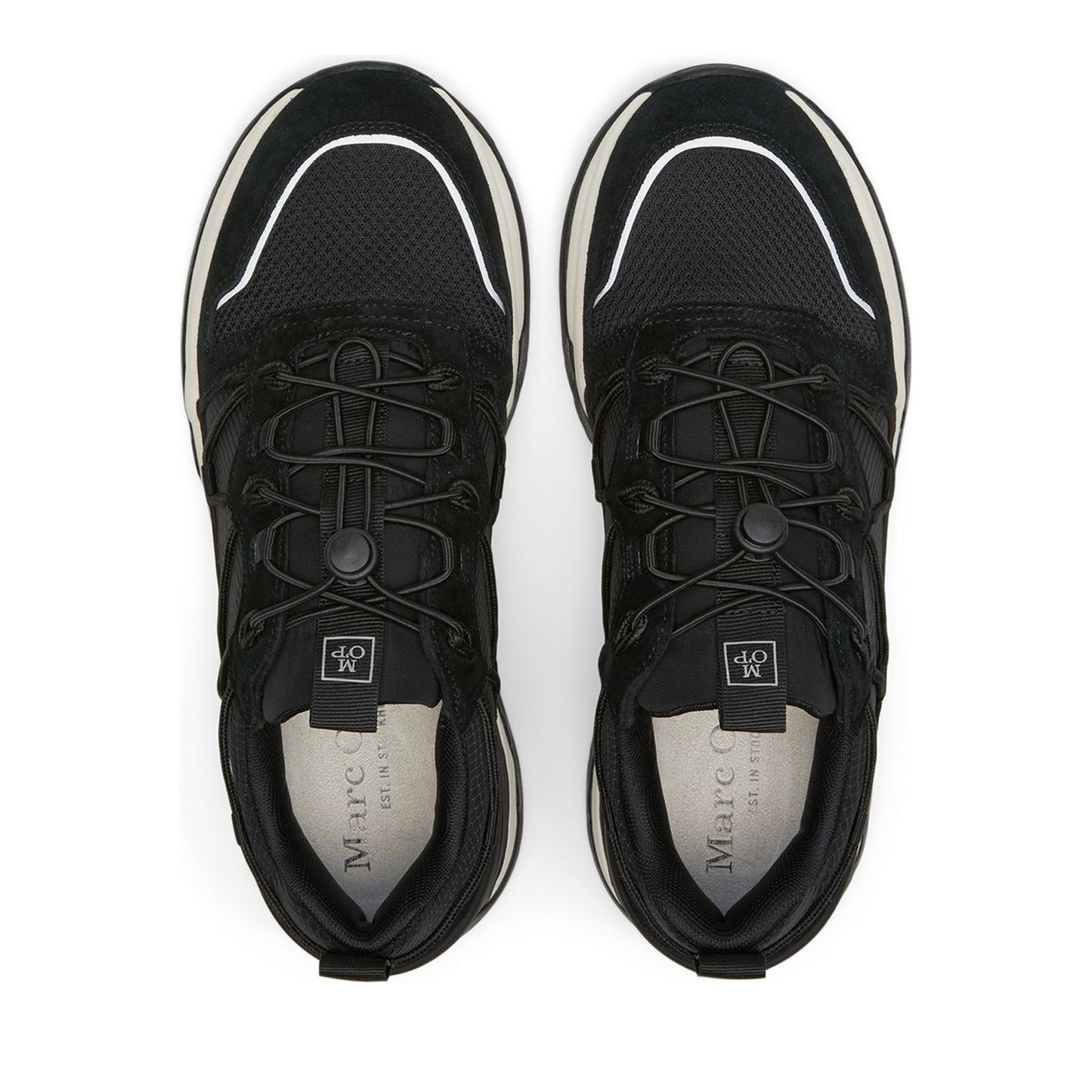 Peter 4D Men's Black Fashion Sneakers
