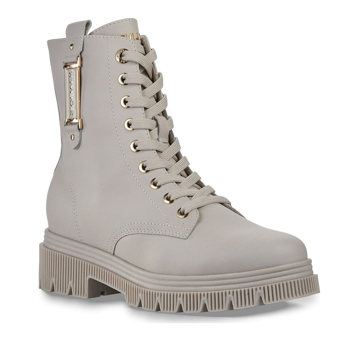 Women's Beige Ankle Boots