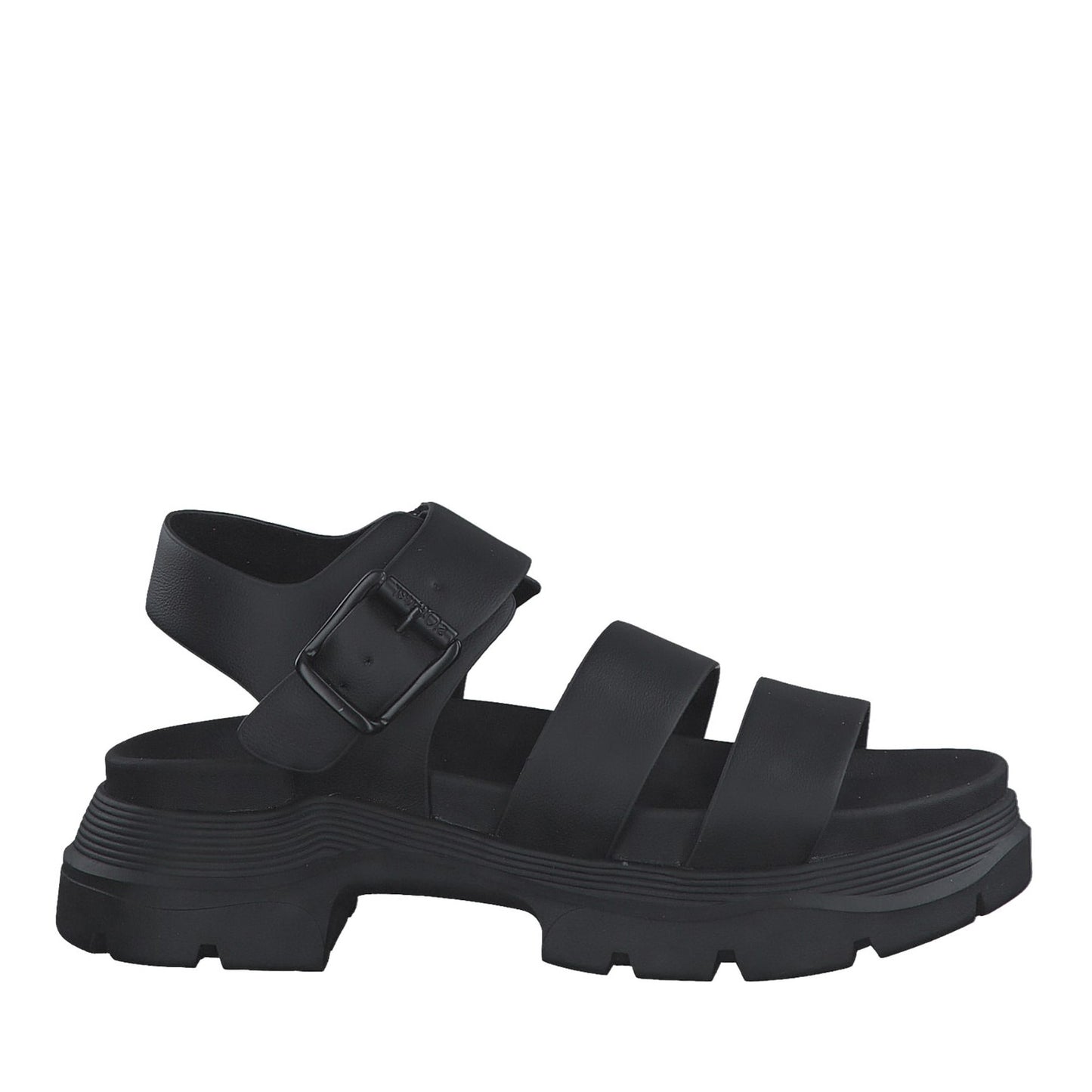 Women's Black Open-Toe Sandals