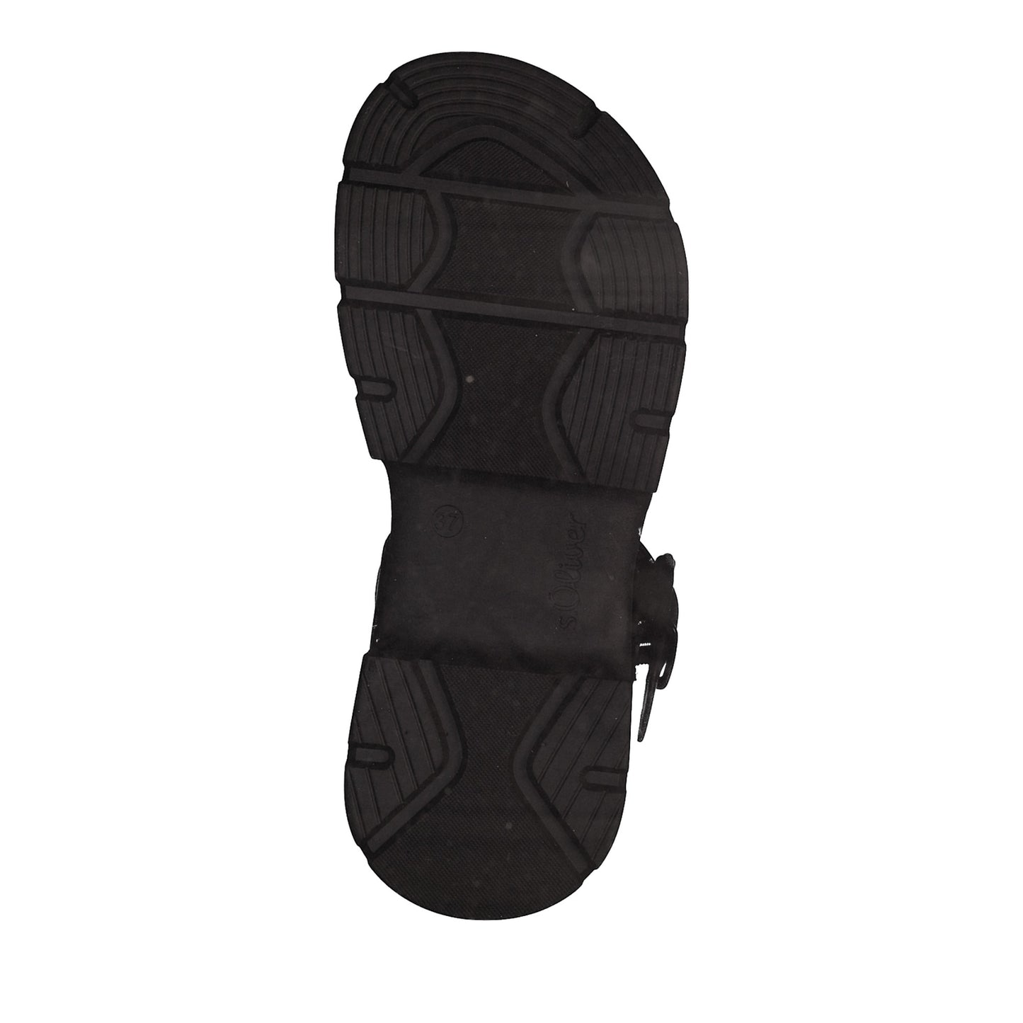 Women's Black Open-Toe Sandals