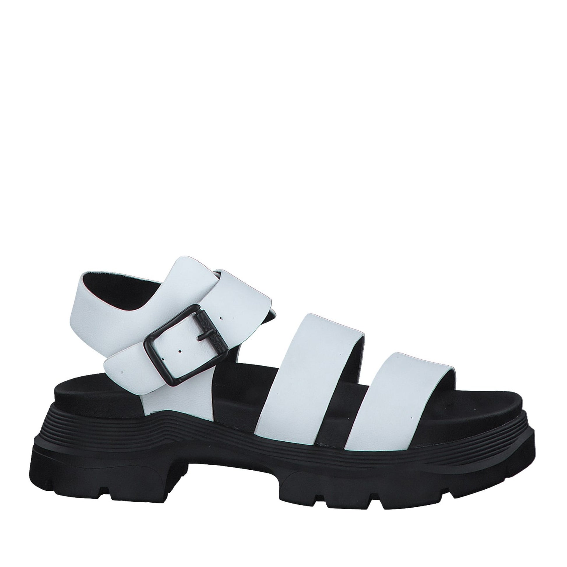 Women's White Open-Toe Sandals