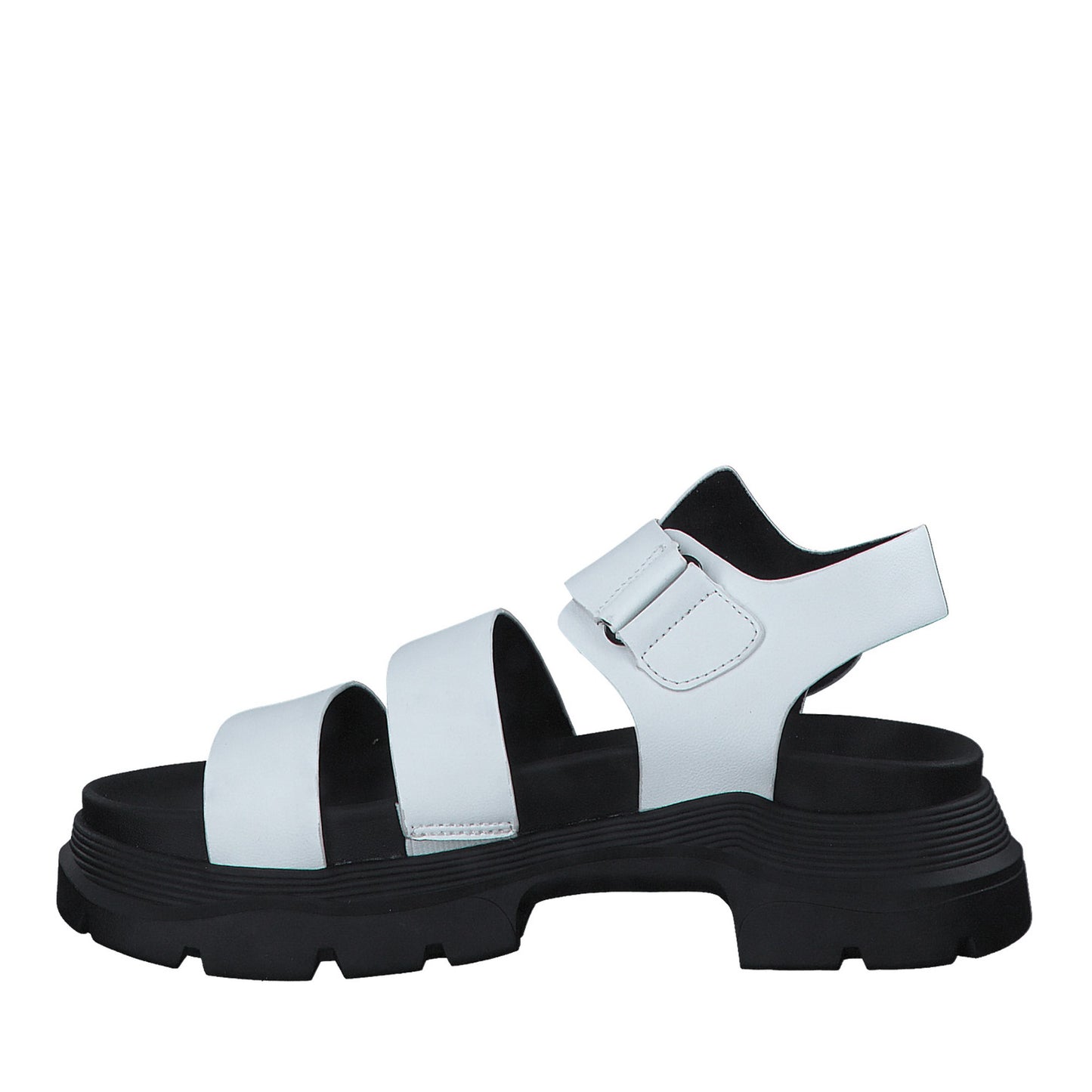 Women's White Open-Toe Sandals
