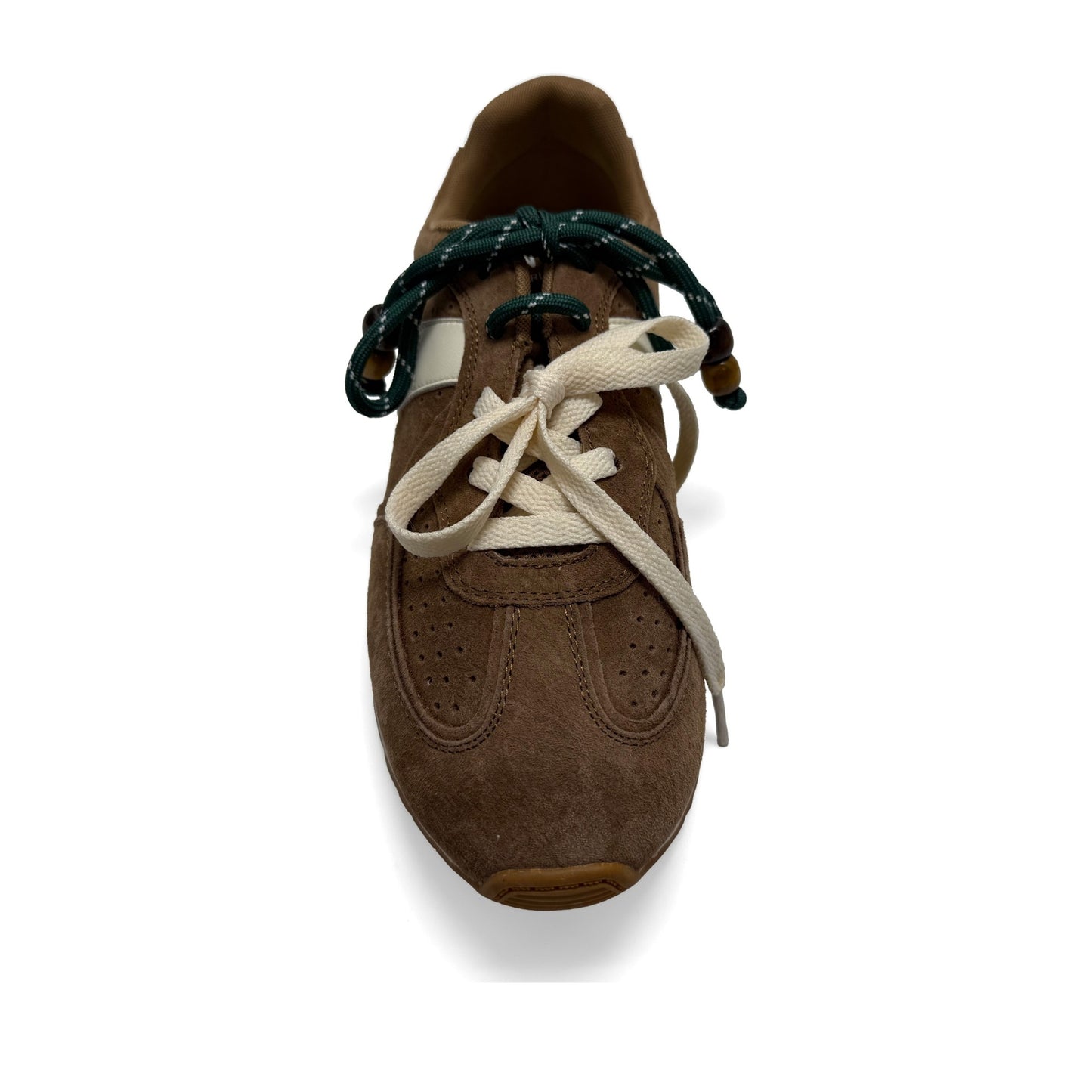 Women's Brown Wedge Fashion Sneakers