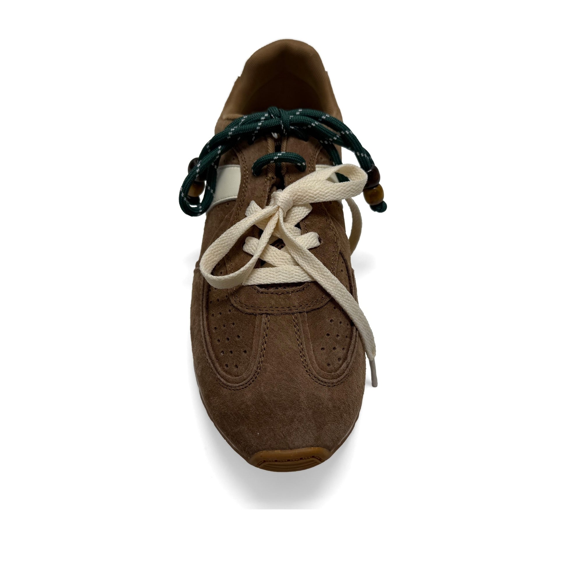 Women's Brown Wedge Fashion Sneakers