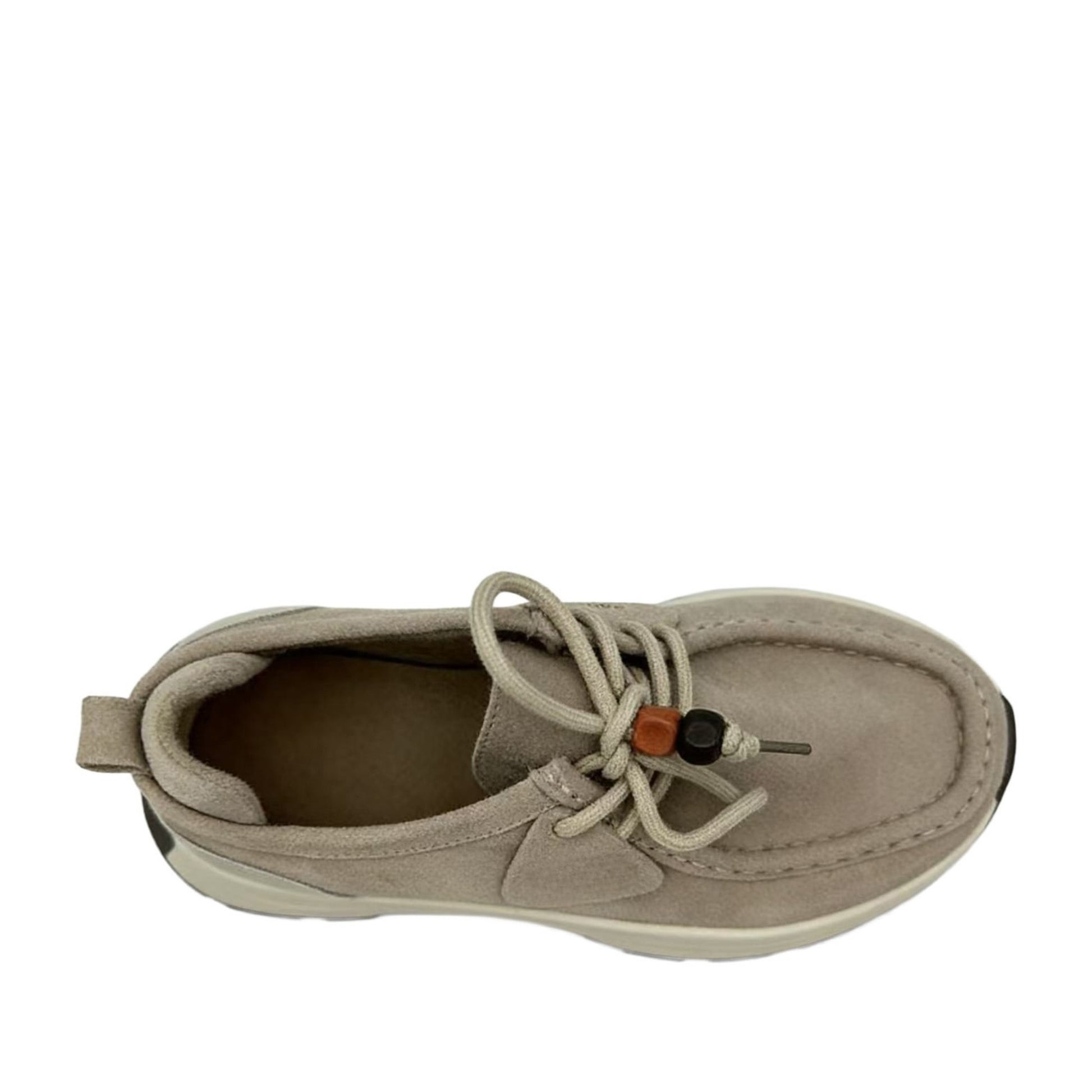 Women's Beige Wedge Fashion Sneakers