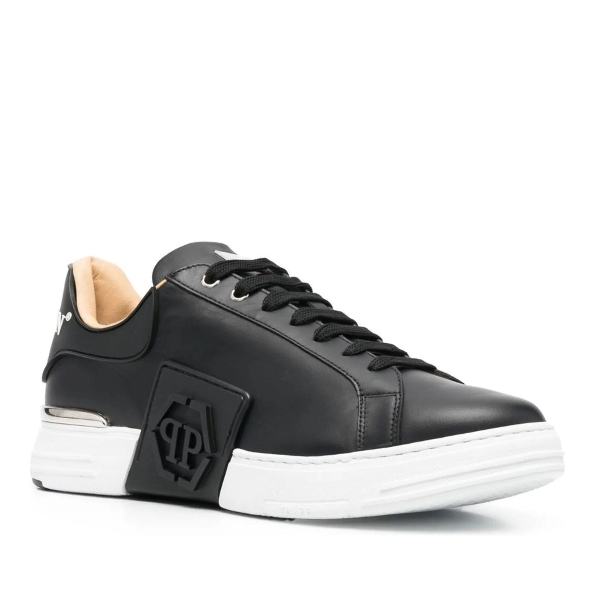 Phantom Men's Black Lo-top Athletic Sneakers