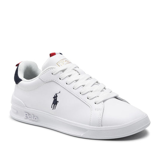 Men's White Low Top Athletic Sneakers