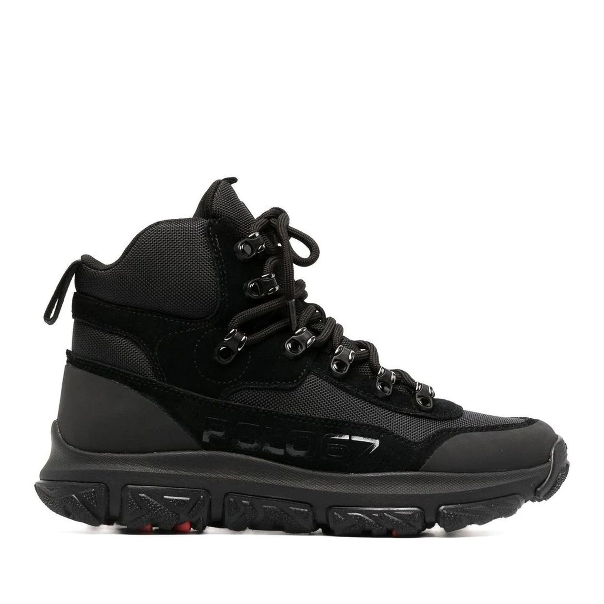 Men's Black Low Top Athletic Sneakers