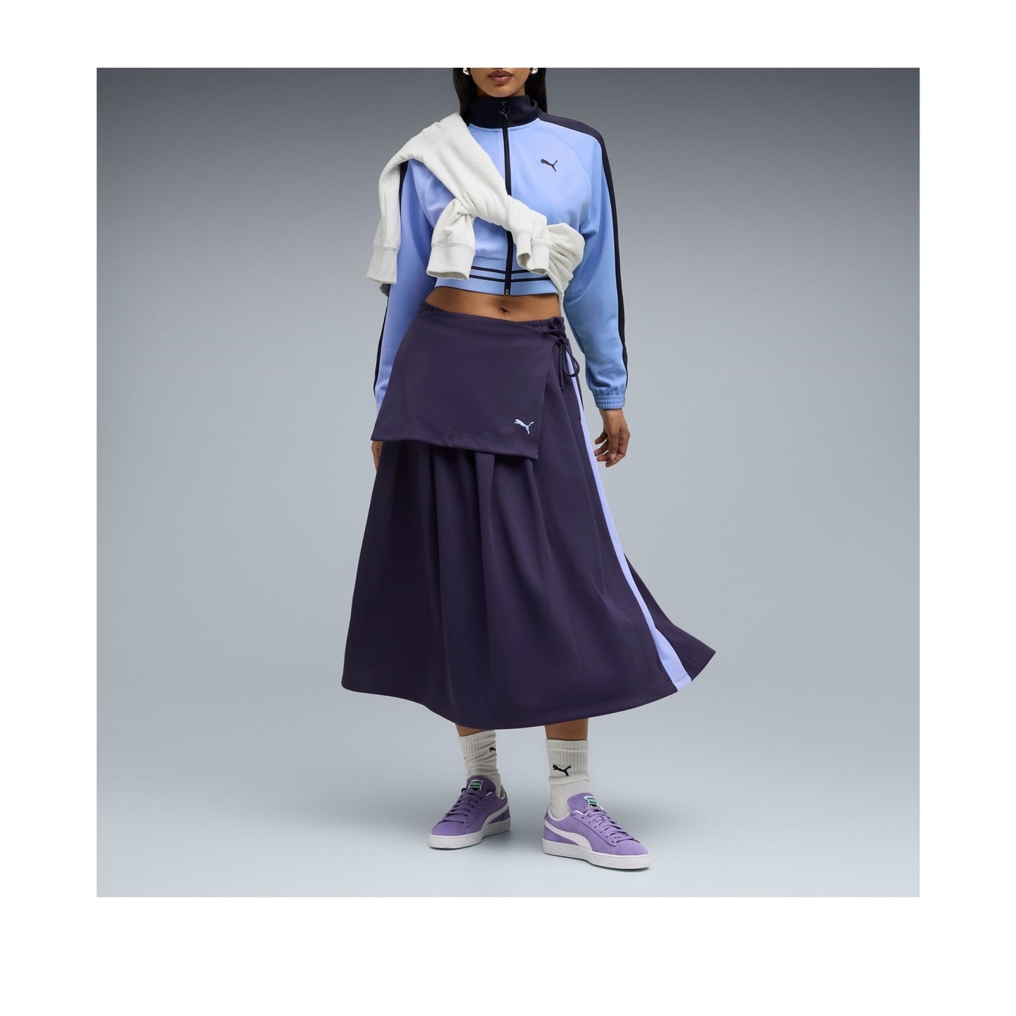 Women's Purple Classic Fashion Sneakers
