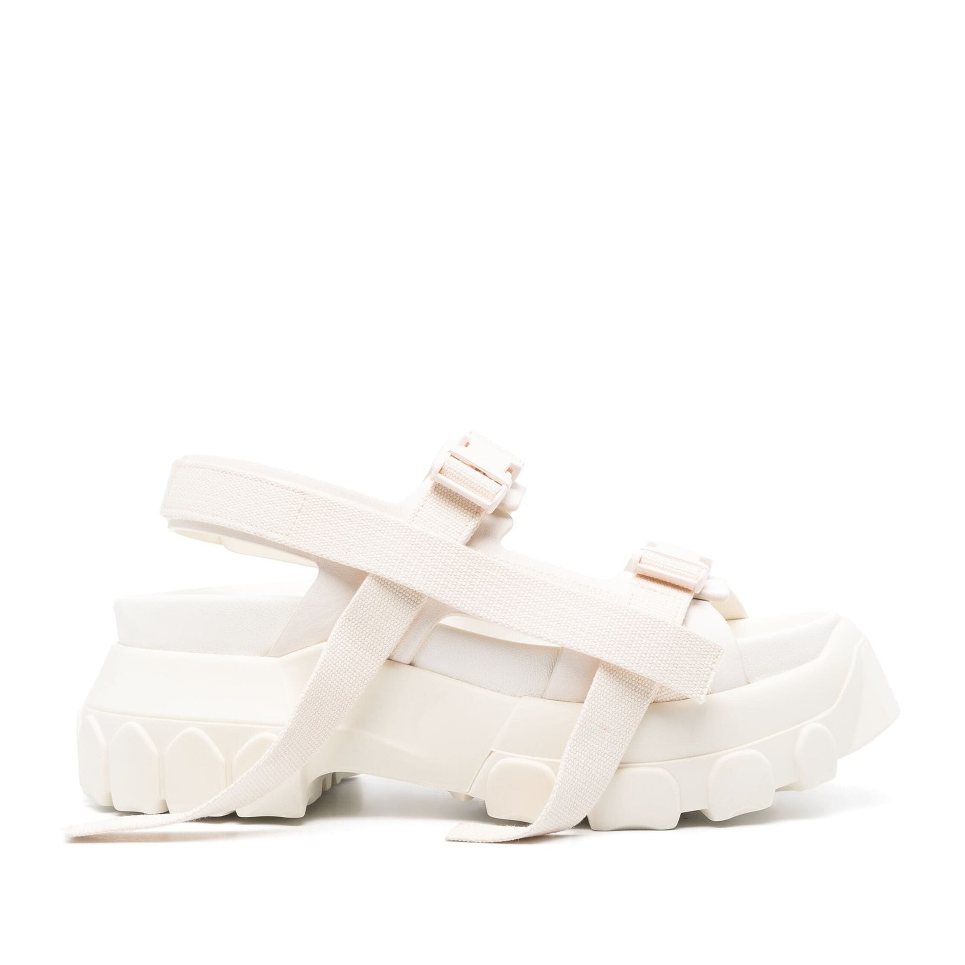 Tractor Women's White Open-Toe Sandals