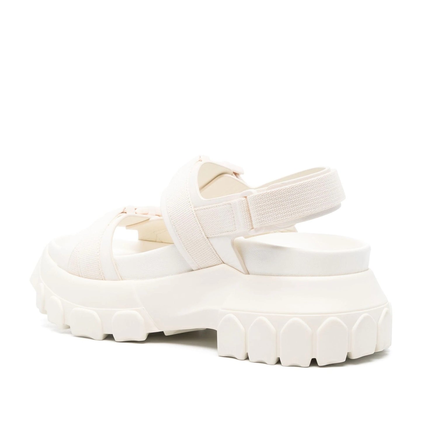 Tractor Women's White Open-Toe Sandals