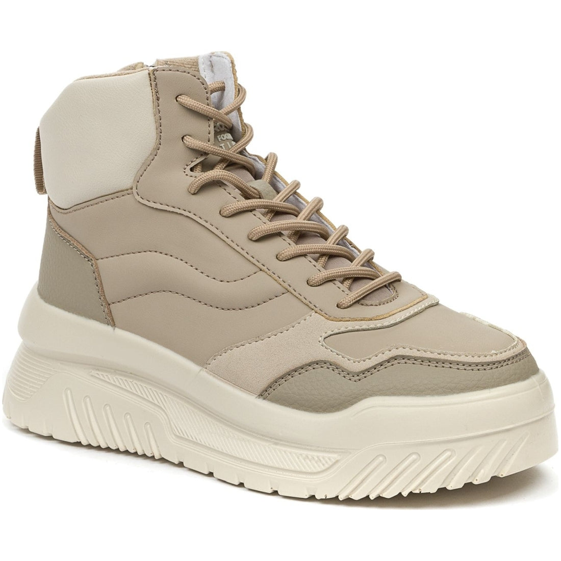 leisure trainers beige