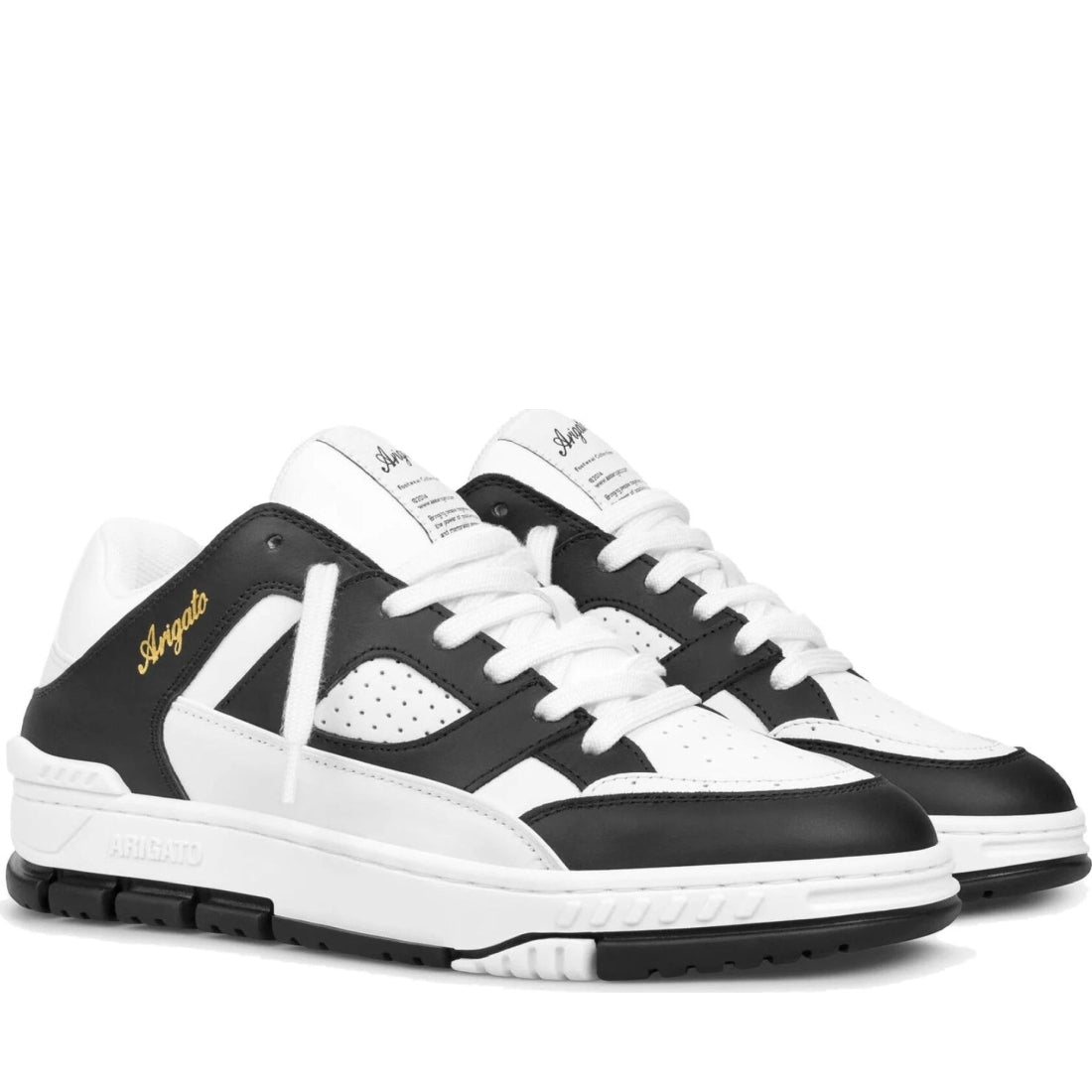 area lo sneaker white black