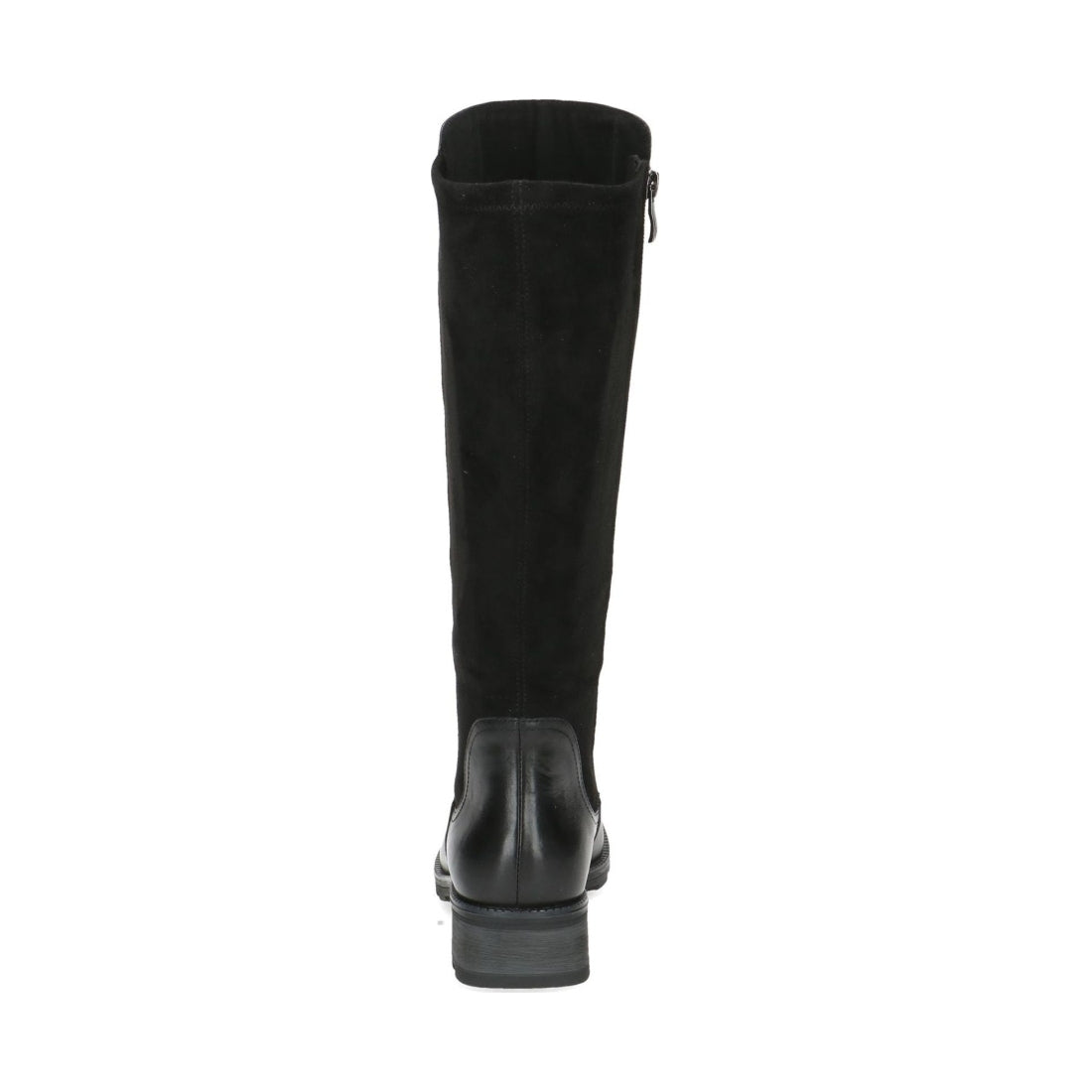 black casual closed boots