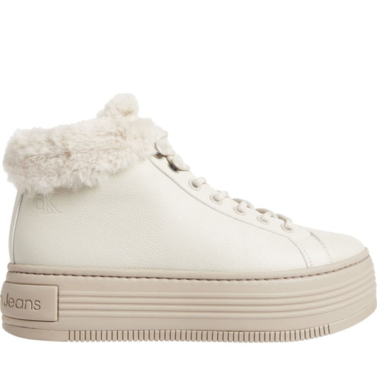 bold low laceup booties