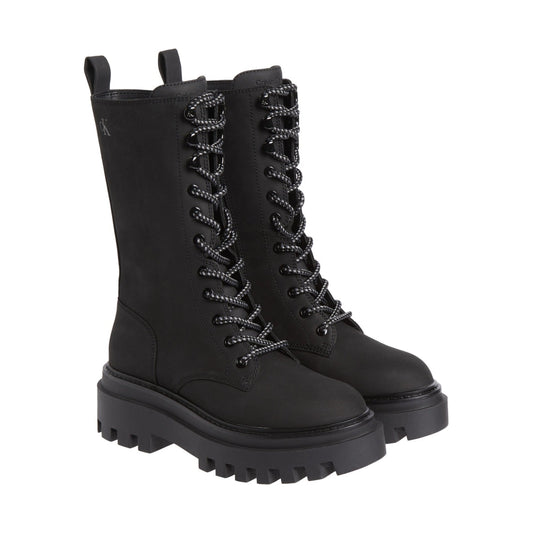 flatform lace up boot