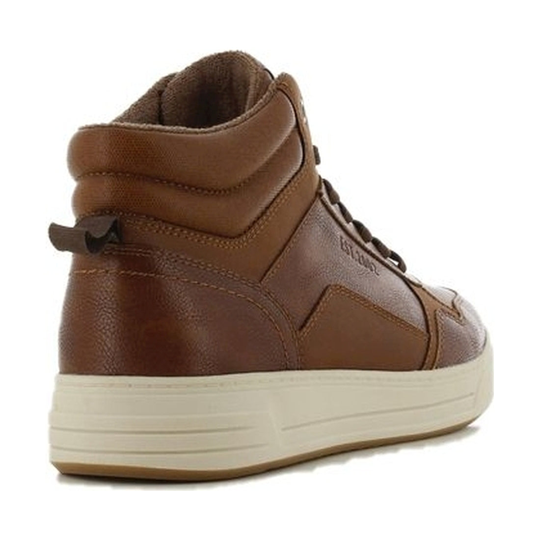 men casual high sneakers natural