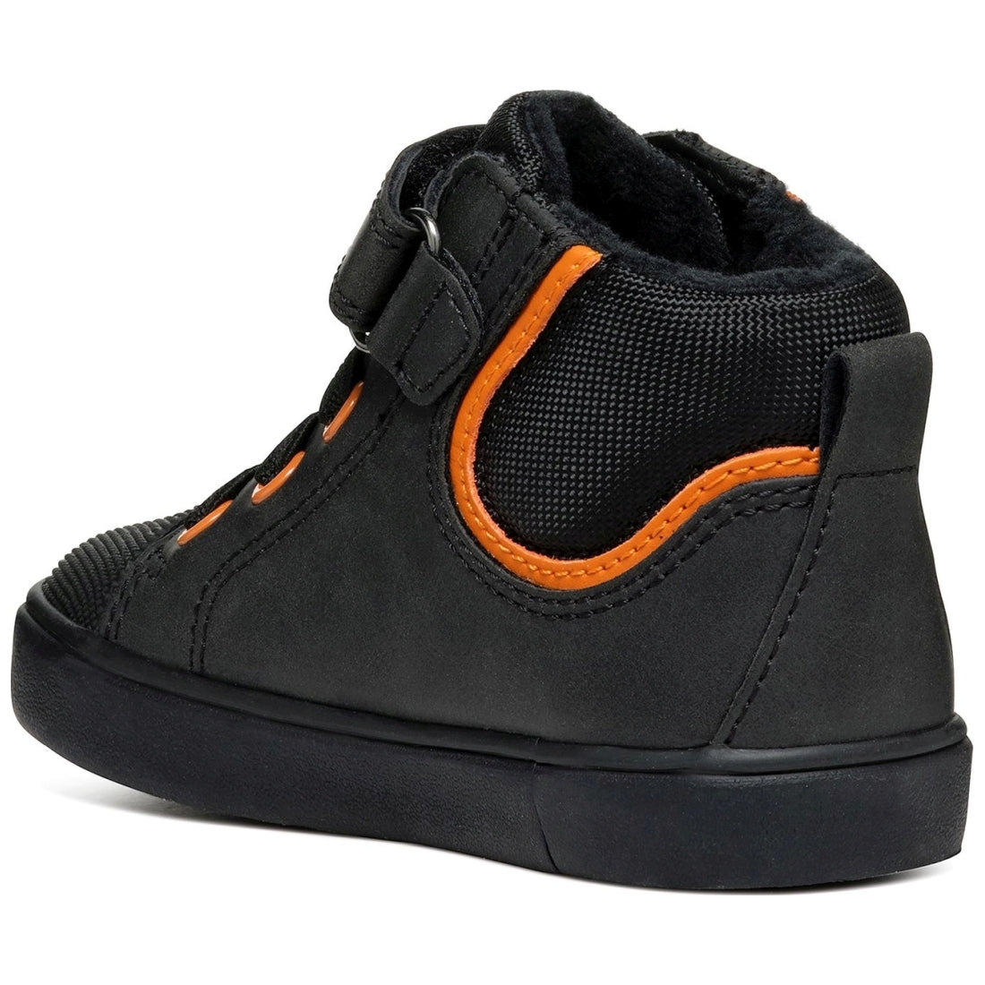 gisli booties black dk orange