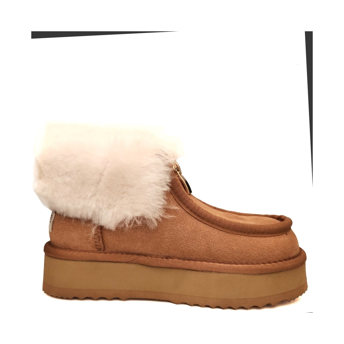 casual closed warm boots