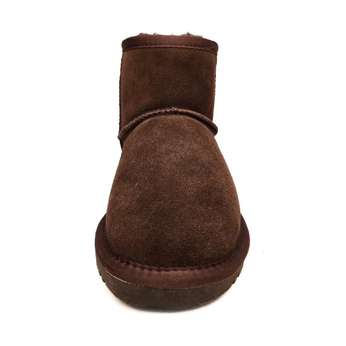 dark brown casual closed warm boots